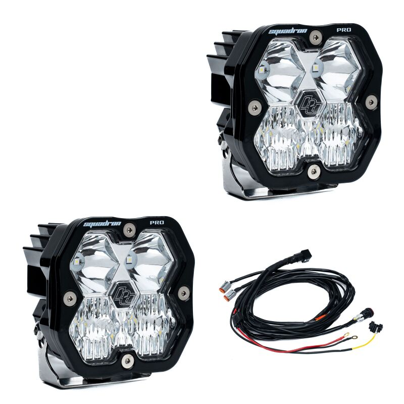 Baja Designs Squadron 2.0 Pro LED Driving/Combo (Pair)