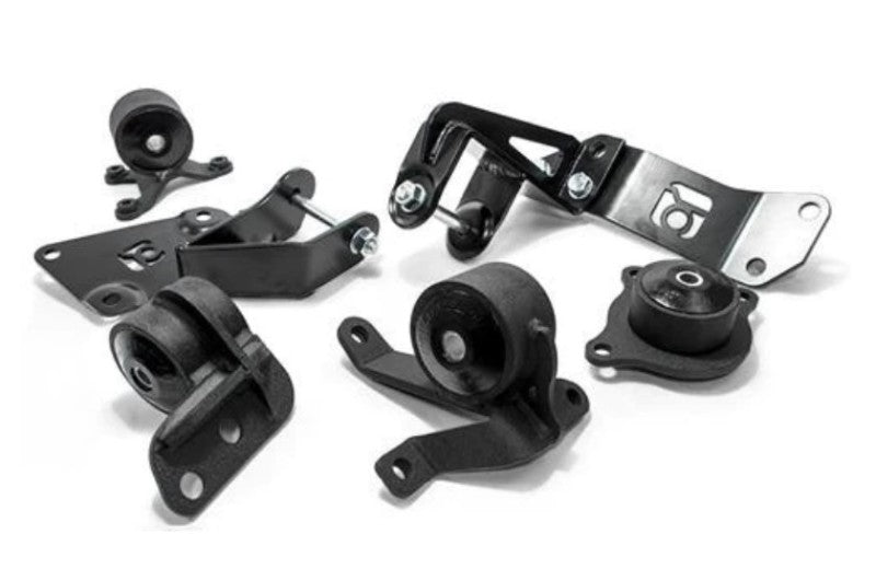Innovative Mounts Innovative 01-05 Civic K-Series Black Steel Mounts 60A Bushings (Not K24 Trans)