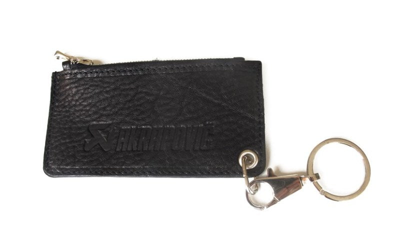 Akrapovic Akrapovic Leather Zip Keychain - black