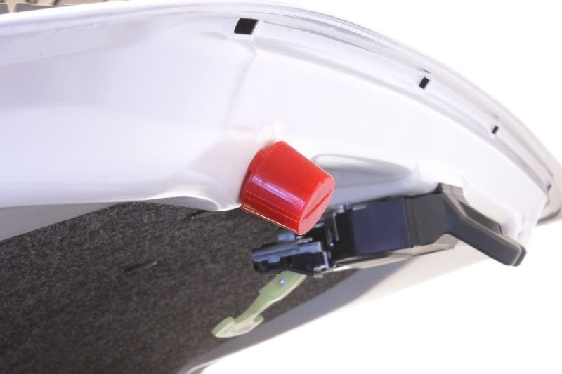 Perrin Performance PERRIN 15-26 Subaru WRX / 15-21 STI Adjustable Trunk Bumper Set (2pcs) - Red