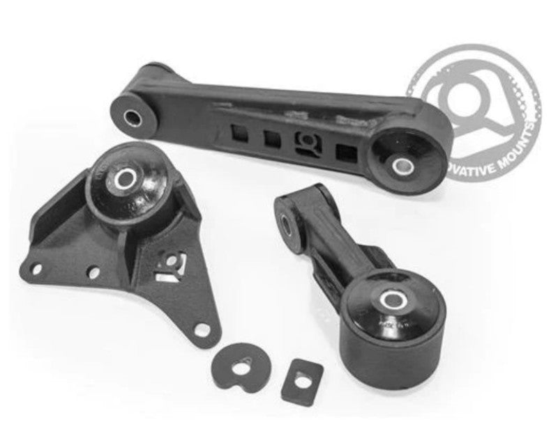 Innovative Mounts Innovative 03-05 Dodge Neon A853 Black Steel Mounts 75A Bushings