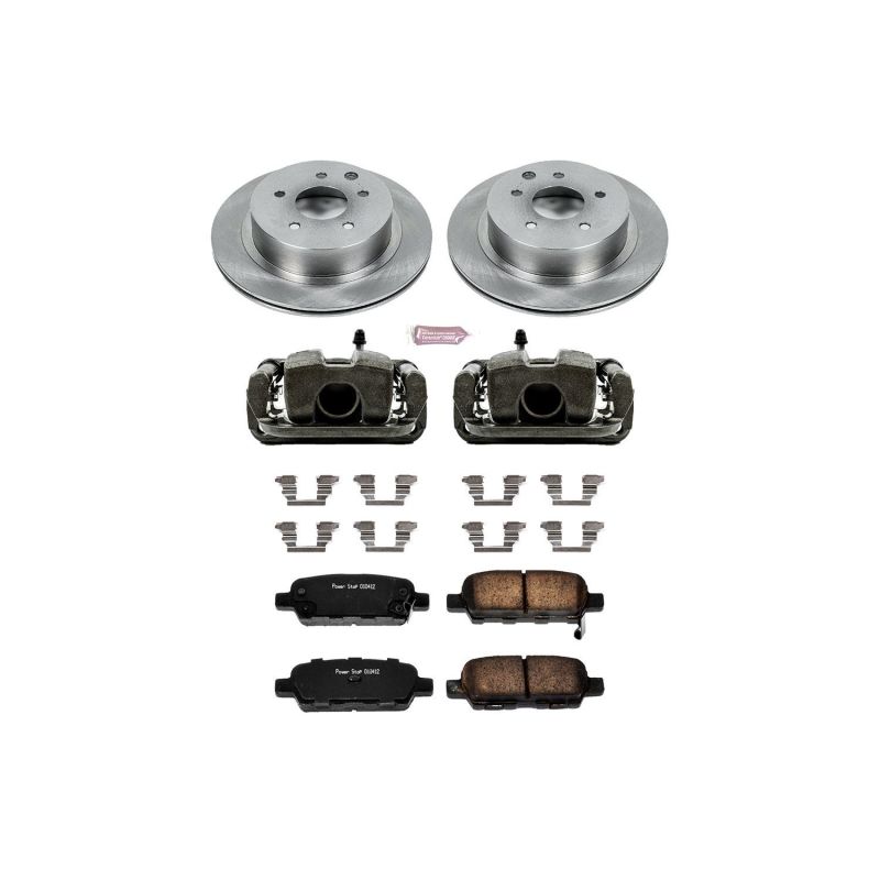 PowerStop Power Stop 03-05 Infiniti G35 Rear Autospecialty Brake Kit w/Calipers