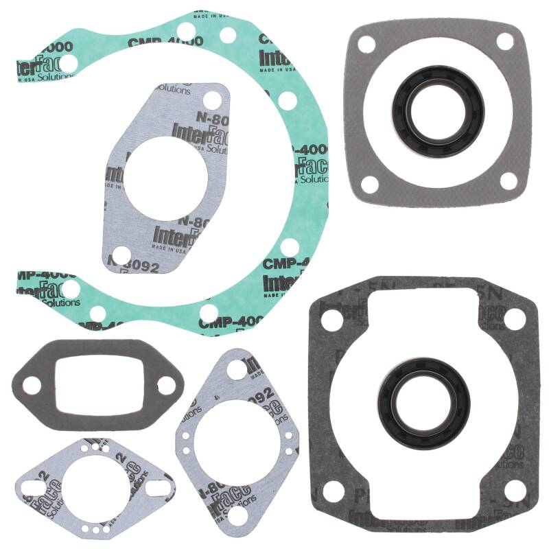 Vertex Pistons Vertex Gaskets Sachs 340 SA340/SS/SA370 FC/1 Complete Gasket Kit w/ Oil Seals