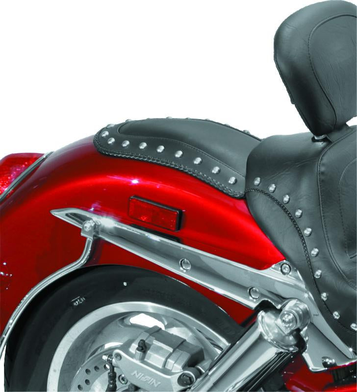 Mustang Motorcycle Mustang 04-09 Honda VTX1300 Fender Bib w/Studs - Black
