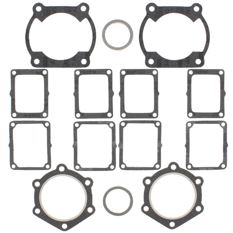 Vertex Pistons Vertex Gaskets 79-82 Yamaha Excell V EC540 C D F Top End Gasket Kit