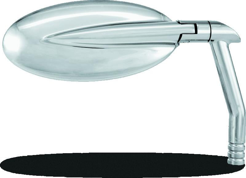 Performance Machine Vision Mirror Oval - Chrome
