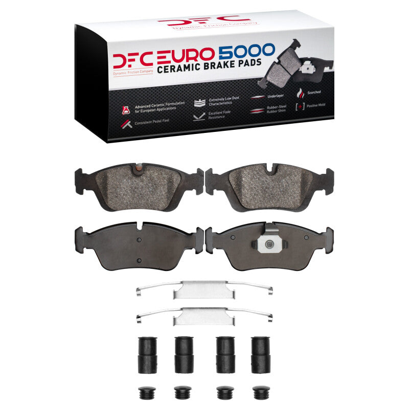 DFC 91-98 BMW 318i Front Euro 5000 Ceramic Brake Pads and Hardware Kit