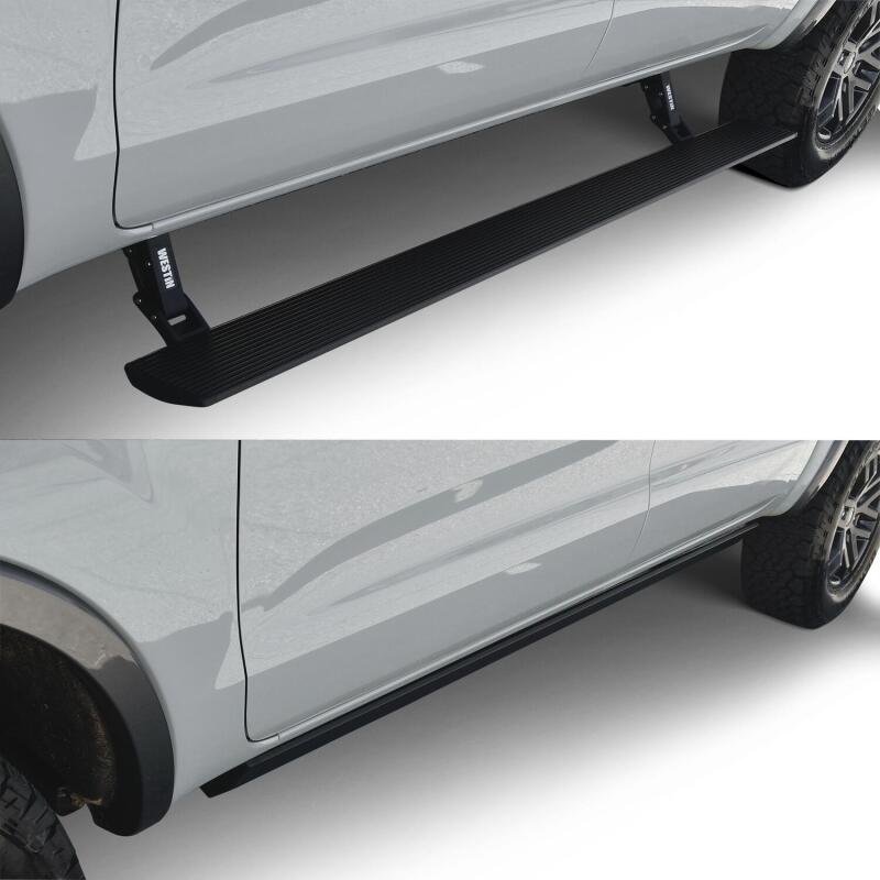 Westin 19-24 Ford Ranger SuperCrew Pro-e Electric Running Boards - Textured Black