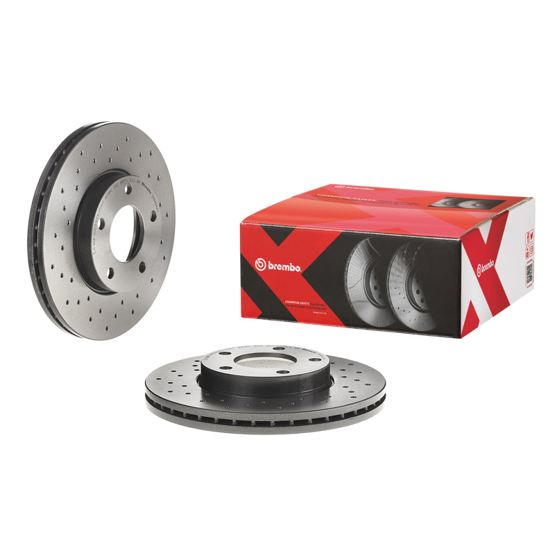 Brembo OE 04-13 Mazda 3/09-13 3 Sport Drilled Xtra Brake Disc - Front