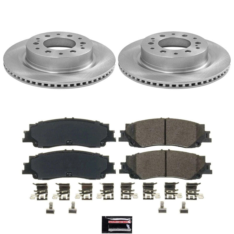 PowerStop Power Stop 23-24 Toyota Sequoia Rear Autospecialty Brake Kit
