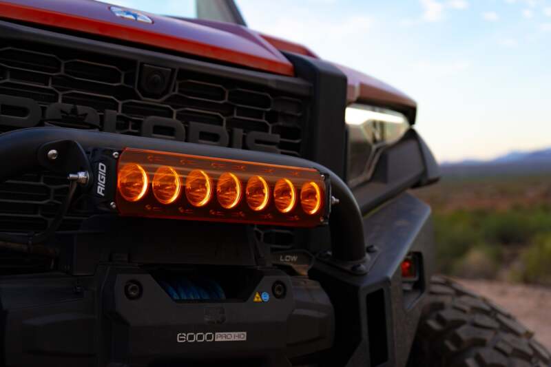 Rigid Industries Revolve Pod w/White Trim Ring - Pair
