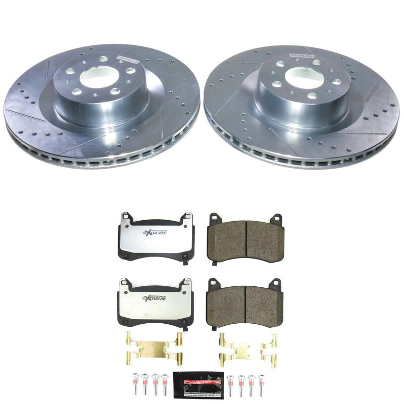 PowerStop Power Stop 20-24 Tesla Y Front Z26 Street Brake Kit