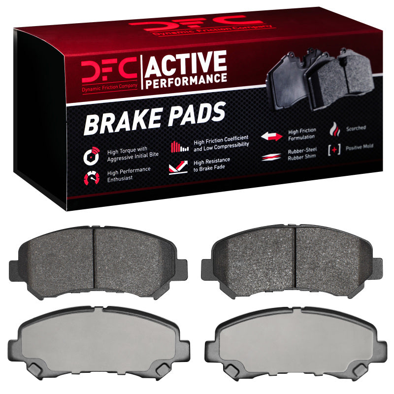 DFC 07-23 Nissan X-Trail (Mexico) Front Active Performance Pads - Low Metallic