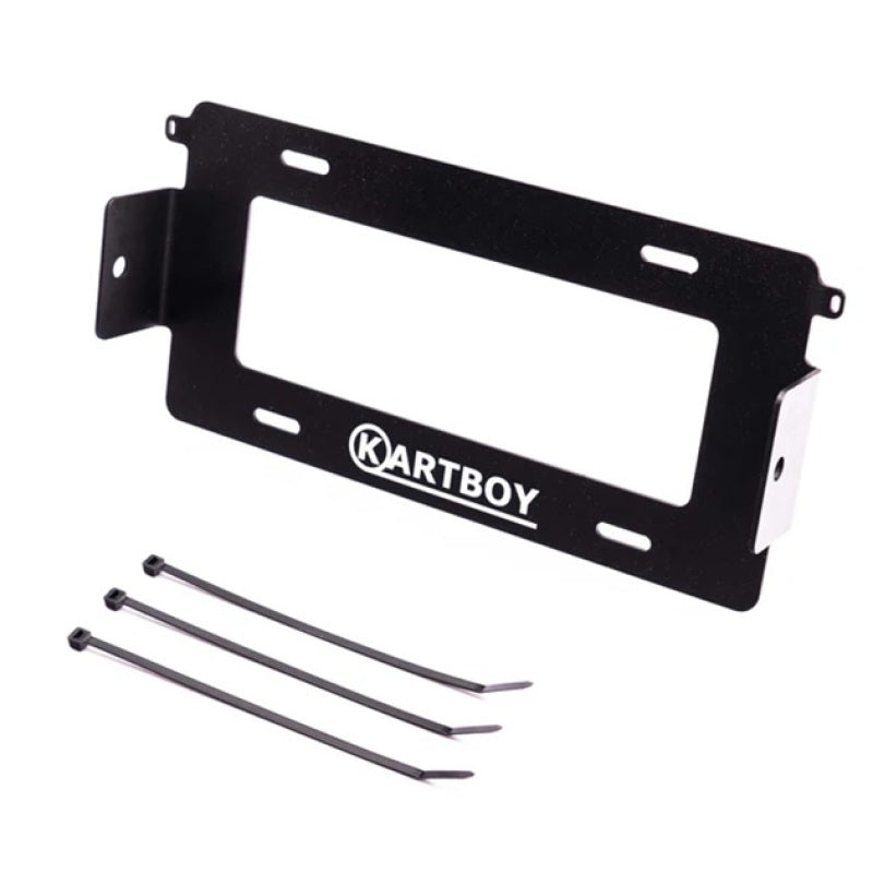 Kartboy Subaru License Plate Light Mount - Black