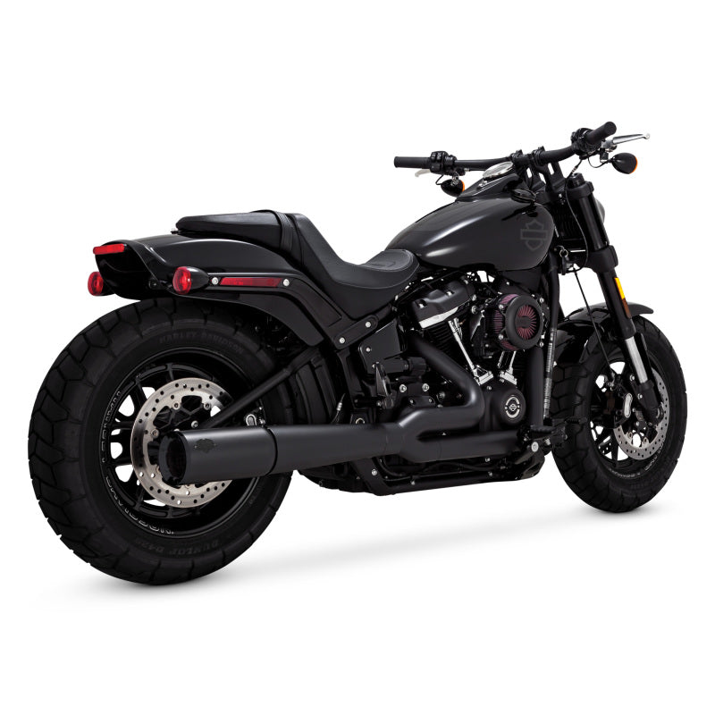 Vance and Hines Vance & Hines HD Softail 18 -22 Pro Pipe Black PCX Full System Exhaust