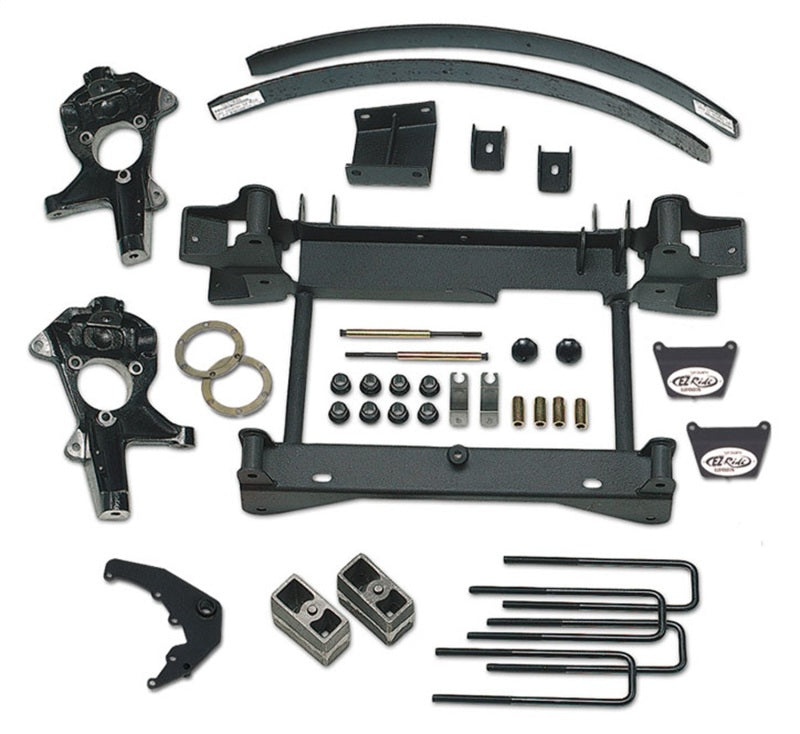 Tuff Country 2006 Silverado 1500 4X4 4in Lift Kt (w/1-Pc Sub Frm w/o Fcty Air Ride Shock No Shocks)