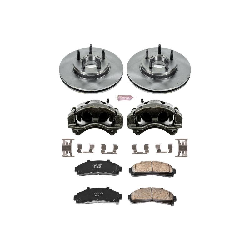 PowerStop Power Stop 95-97 Ford Ranger Front Autospecialty Brake Kit w/Calipers