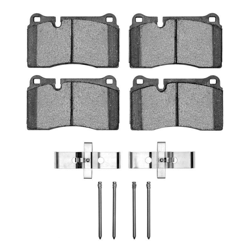 R1 Concepts R1 12-13 Audi TT Quattro RS Front Semi Met Pads & Hardware Kit