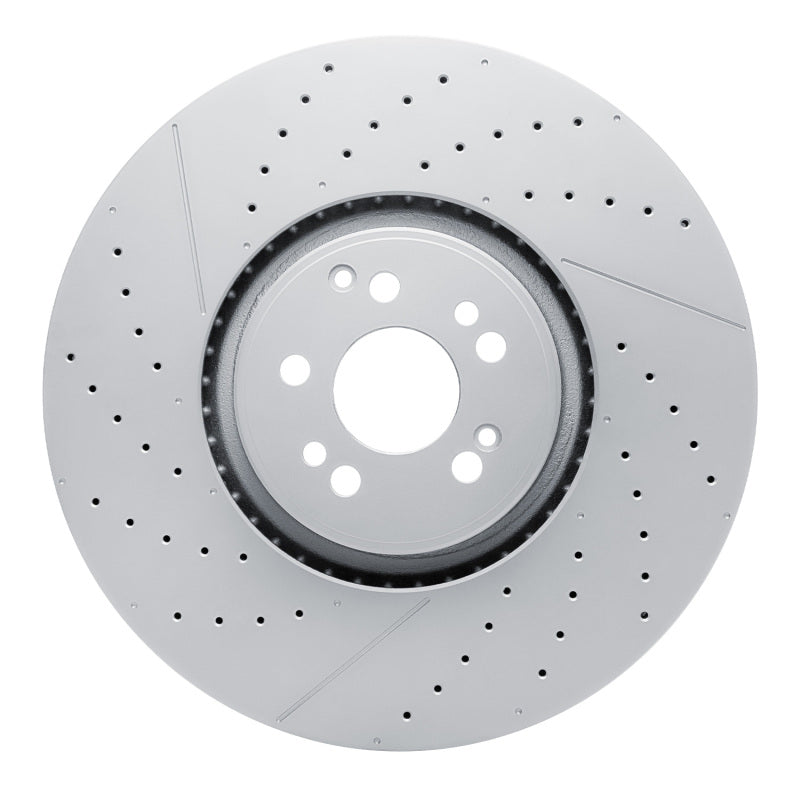DFC 21-25 Mercedes-Benz S63 AMG E Performance Front Drilled GeoSPEC Coated Rotor and Slotted
