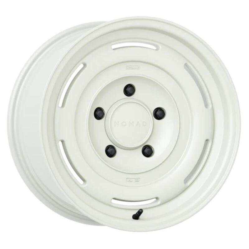 Nomad N504VW Field 17x8.5in / 5X150 BP / 35mm Offset / 110.5mm Bore - Vintage White