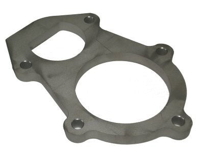 Turbozentrum 401803 Downpipe Flange for Garrett T3 5-bolt (not Ford Style) GT30R / GT35R - internal WG - stainless steel