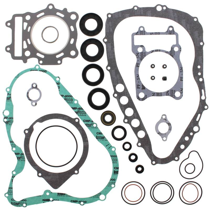 Vertex Pistons Vertex Gaskets 98-01 Arctic Cat 400 2x4 Complete Gasket Kit w/ Oil Seals