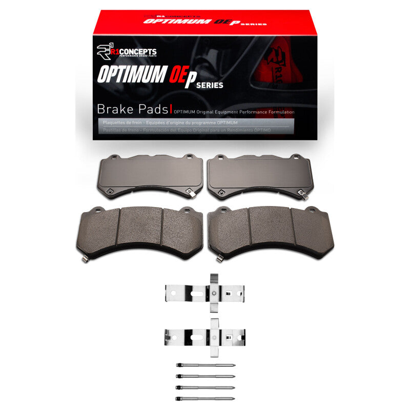 R1 Concepts R1 2022-2025 Rivian R1T Front R1 Optimum OE Pads & Hardware Kit