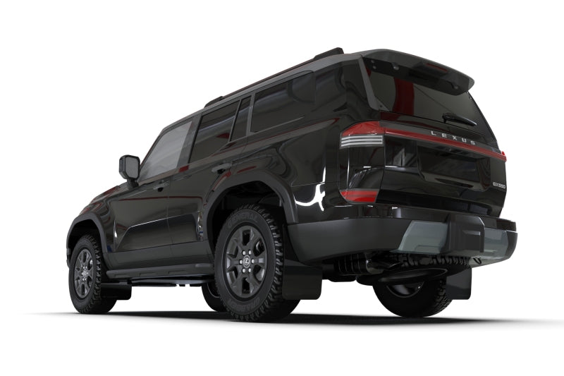 Rally Armor 24-26 Lexus GX-550 Overtrail Black UR Mud Flap Dark Green Logo