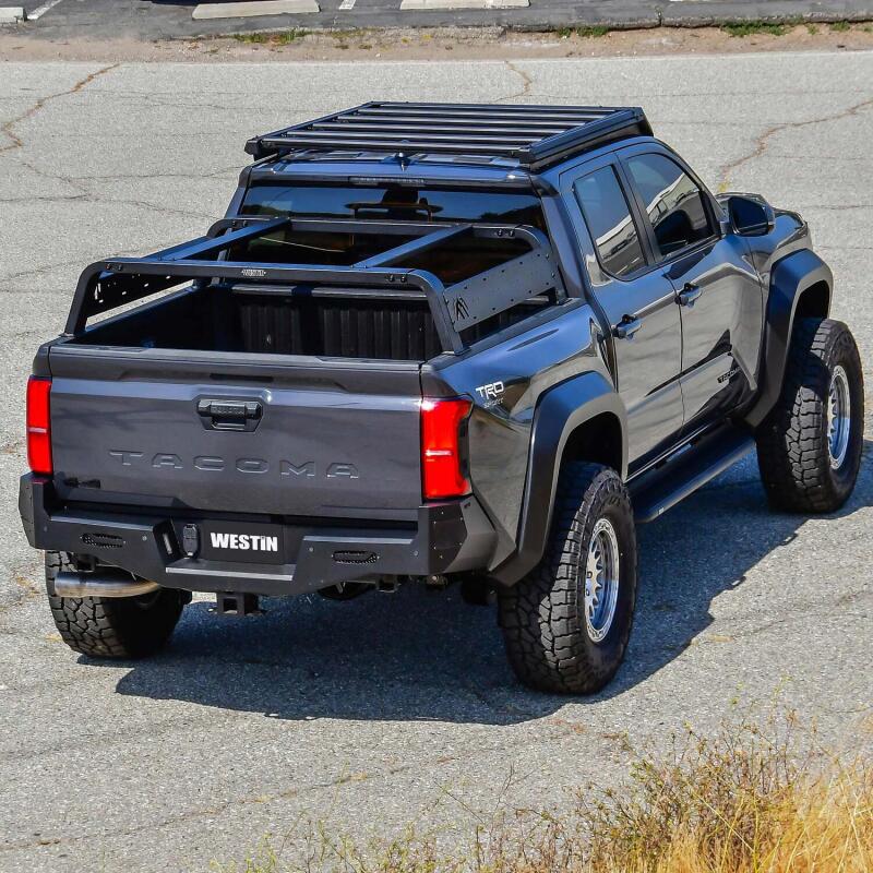 Westin 24-26 Toyota Tacoma Double Cab Mesa Roof Rack - Textured Black