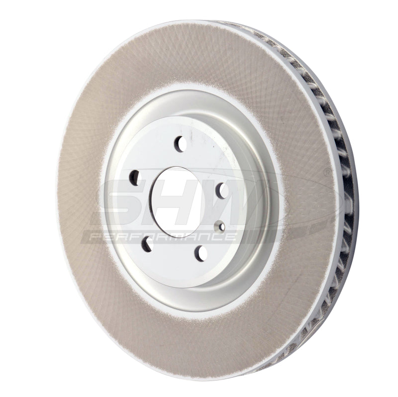 SHW Performance SHW 15-18 Porsche Macan S 3.0L w/o Ceramics Left Front Smooth Monobloc Brake Rotor (95B615301T)