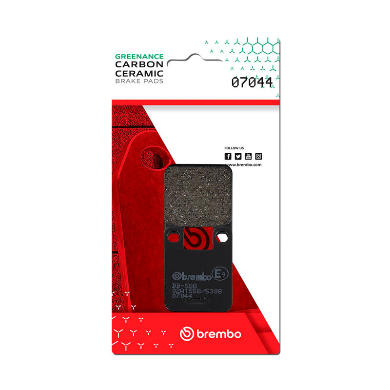 Brembo Powersports Brembo Suzuki A/Suzuki Ay/Suzuki Ux/Yamaha Dt/Yamaha Tzr Carbon Ceramic Brake Pad - Rear