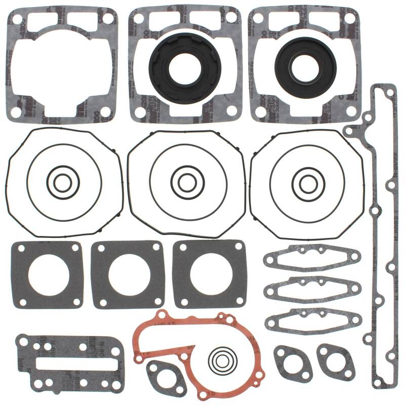 Vertex Pistons Vertex Gaskets 99-03 Polaris 800 XCR Complete Gasket Kit w/ Oil Seals