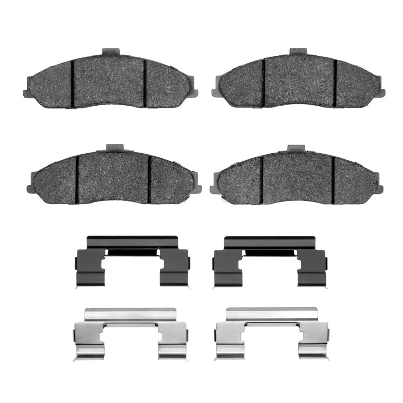 R1 Concepts R1 04-09 Cadillac XLR Front Semi Met Pads & Hardware Kit