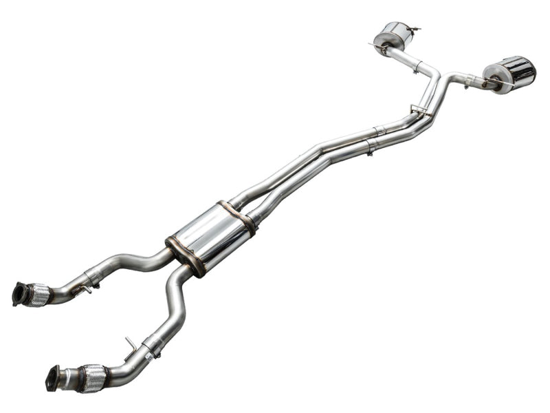 AWE Tuning Audi 2019-2023 C8 A6/A7 3.0T Touring Edition Cat-Back Exhaust- Turn Downs