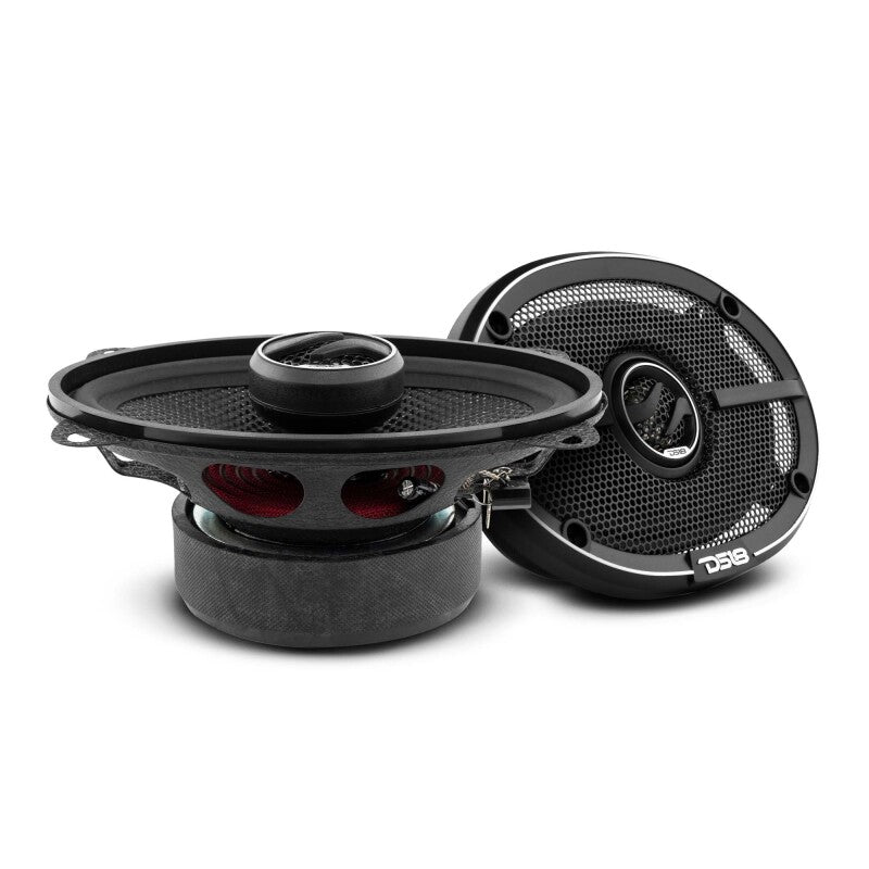 DS18 4x6in 60 Watts RMS 4 ohm 2-Way Coaxial Speaker w/ Kevlar Cones