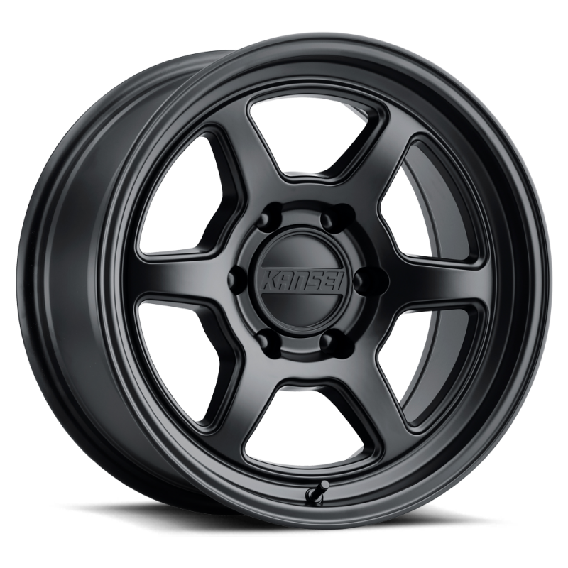 Kansei K14MB Roku 17x8.5in / 6x139.7 BP / 0mm Offset / 106.1mm Bore - Matte Black