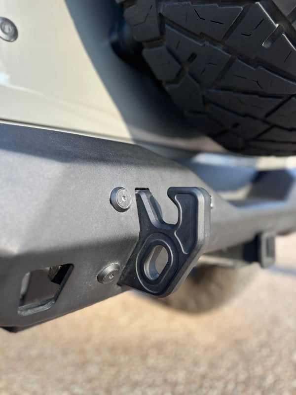 Rival 4x4 Rival 2018-2026 Jeep Wrangler JL Rear Aluminum Stubby Bumper