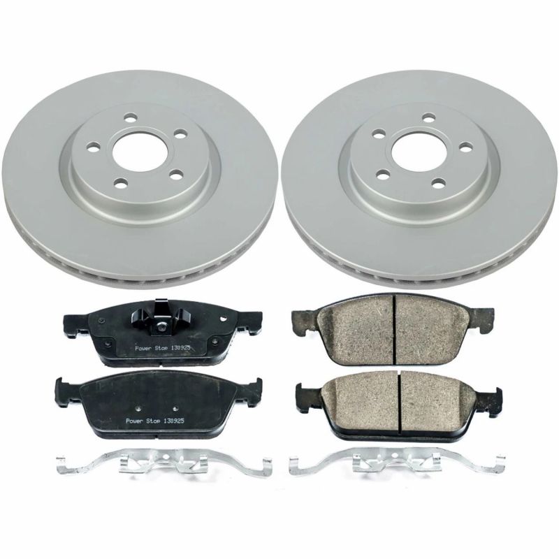PowerStop Power Stop 18-19 Ford Transit Connect Front Z17 Evolution Geomet Coated Brake Kit