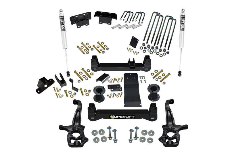 Superlift 19-20 Chevrolet Silverado 1500 4WD (Excl Trailboss/At4 Models) 6in Lift Kit w/ Fox Shocks