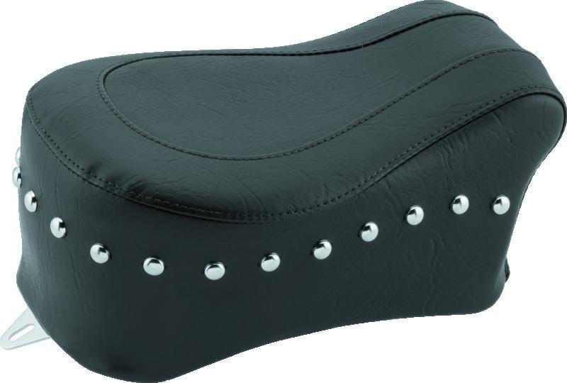 Mustang Motorcycle Mustang 65-86 Harley Early FL Touring Tank Bib w/Studs - Black