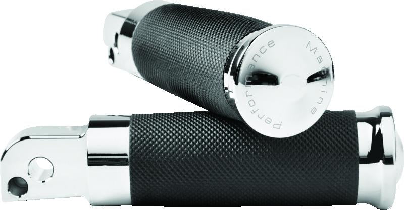 Performance Machine Footpegs Contour Passenger - Chrome