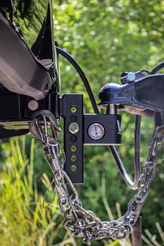 Weigh Safe Aero Hitch 6in Drop Hitch & 2in Shank (10K/12.5K GTWR) - Steel