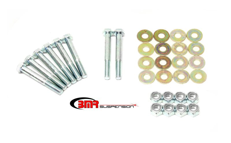 BMR Suspension BMR 78-87 G-Body Control Arm Hardware Kit Rear Upper And Lower - Zinc plated