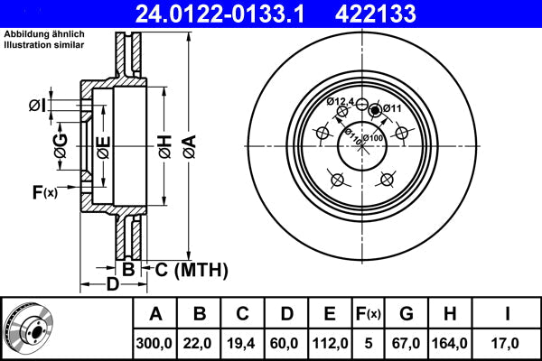 OE IVECO 42548209 Brake Pad Wear Warning Contact