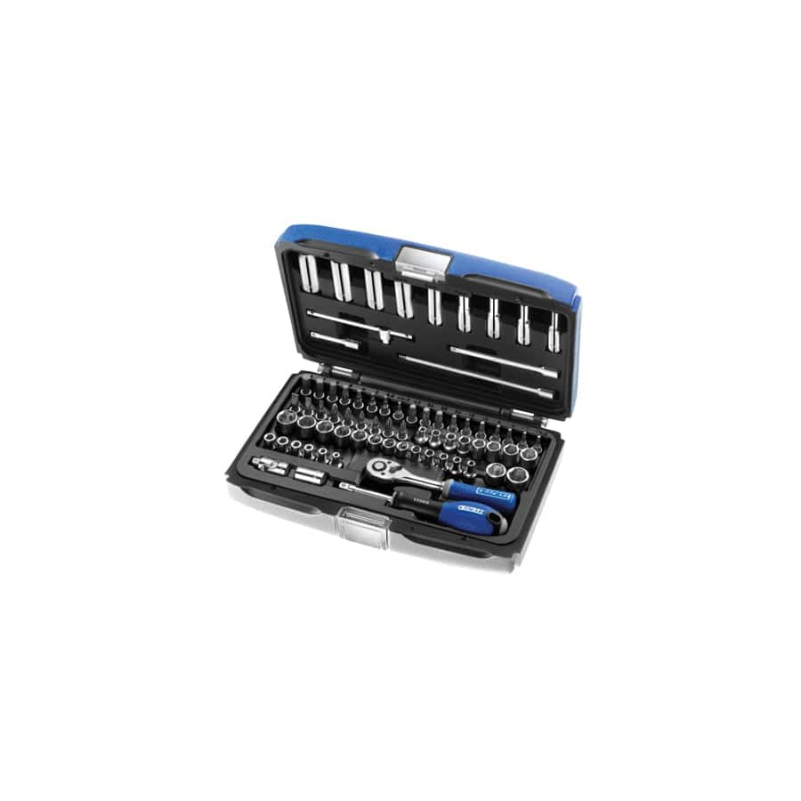 Expert BRIE030707B 1/4in Drive Socket & Accessory Set, 73 Piece