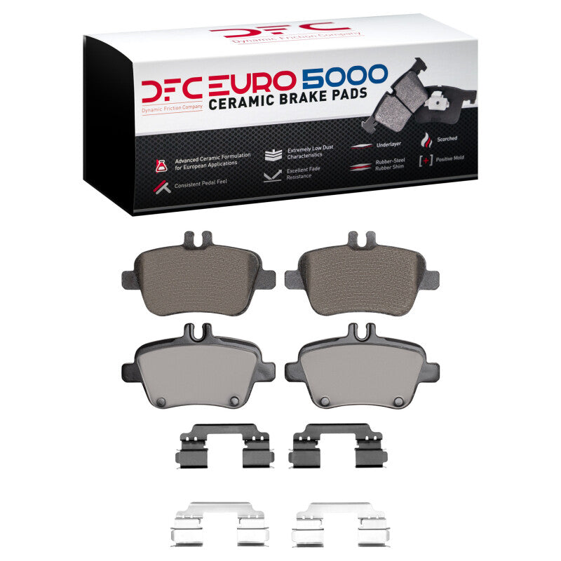 DFC 14-19 Mercedes-Benz GLA250 (Mexico) Rear Euro 5000 Ceramic Brake Pads and Hardware Kit