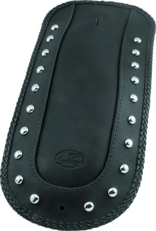 Mustang Motorcycle Mustang 08-21 Harley Electra Glide Std,Rd Glide,Rd King,Str Glide Touring Solo Seat w/Studs - Black