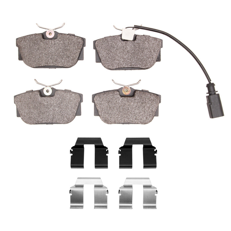 R1 Concepts R1 00-00 Volkswagen EuroVan Rear Semi Met Pads & Hardware Kit