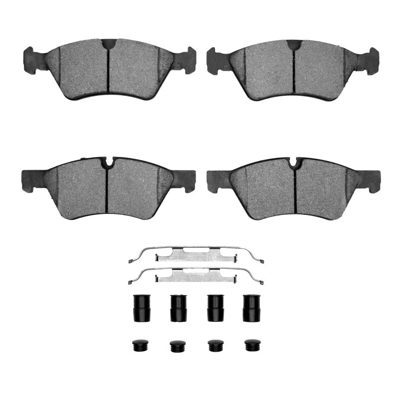 R1 Concepts R1 05-12 Mercedes-Benz GL350 Front Semi Met Pads & Hardware Kit