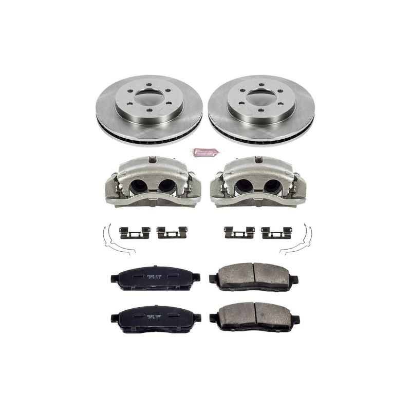 PowerStop Power Stop 2004 Ford F-150 Front Autospecialty Kit w/Cals